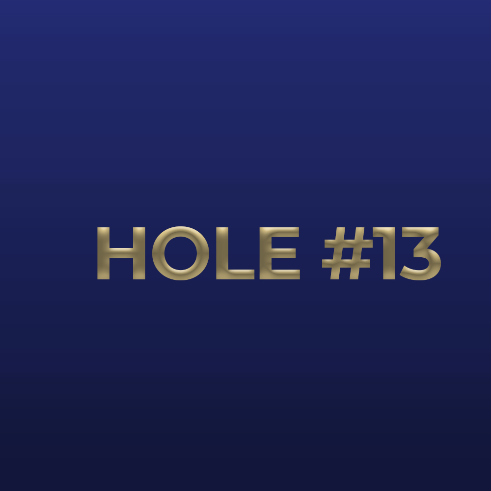 Hole 13